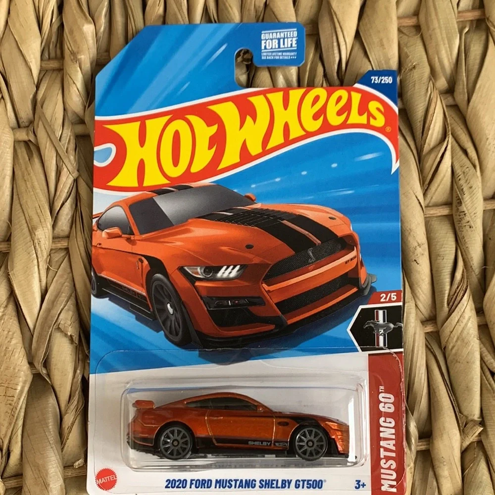 Hot Wheels 2020 Ford Mustang Shelby GT500 Orange Pony Car GHB32 Hotwheels 2025 🆕
